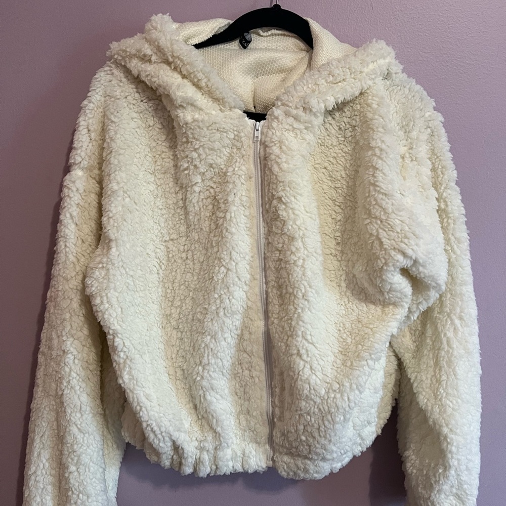 Cozy Cream Sherpa Jacket